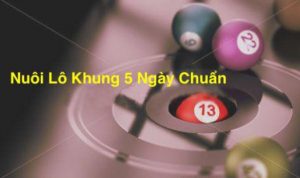 Chọn số l&ocirc; nu&ocirc;i 5 ng&agrave;y chuẩn nhất